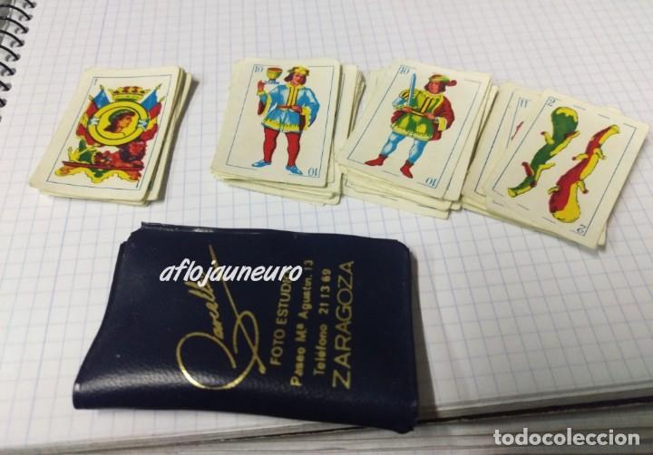 Brinquedos antigos: Baraja mini de papel