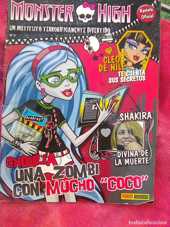 Brinquedos antigos: Monster High - revista oficial n&ordm; 5 - incluye poster