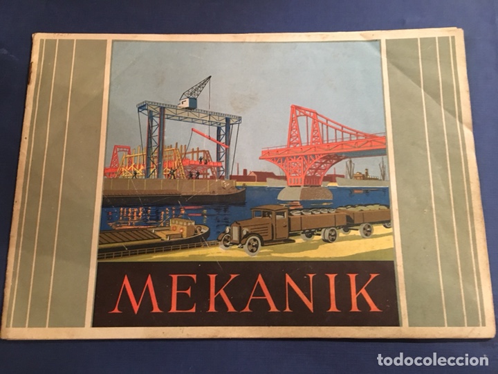 Brinquedos antigos: CAT&Aacute;LOGO MEKANIK , ILUSTRADO 16 PAG , 29&rsquo;5X21 CM