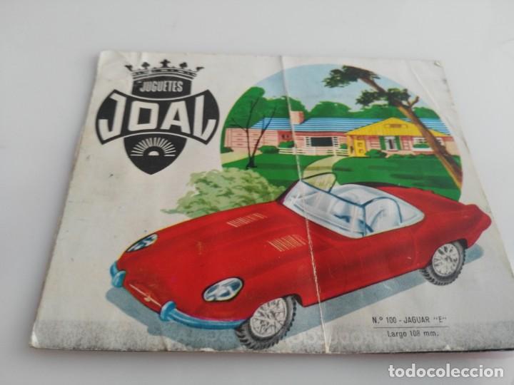 Brinquedos antigos: antiguo catalogo de coches joal  n&ordm; 100