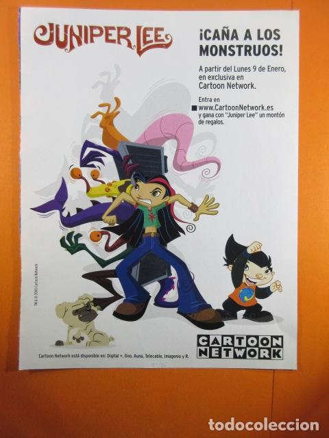 Brinquedos antigos: PUBLICIDAD 2006 - JUNIPER LEE CARTOON NETWORK