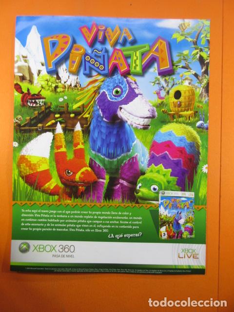 Brinquedos antigos: PUBLICIDAD 2007 - VIVA PI&Ntilde;ATA - XBOX 360 LIVE