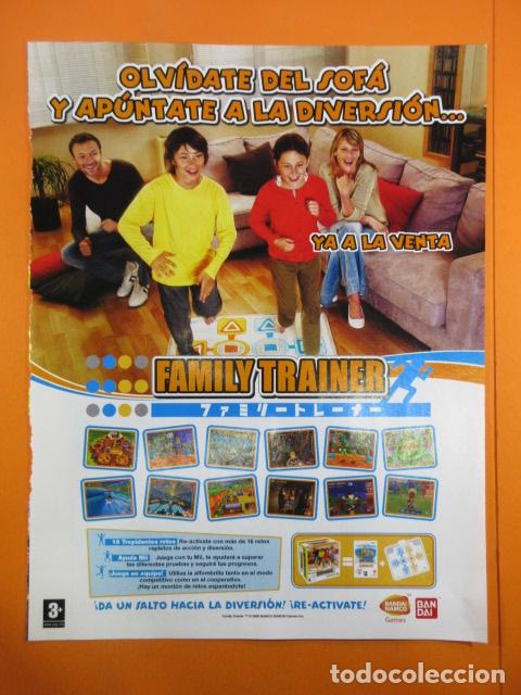 Brinquedos antigos: PUBLICIDAD 2008 - FAMILY TRAINER - BANDAI