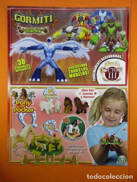 Brinquedos antigos: PUBLICIDAD 2009 - GORMITI PONY IN MY POCKET