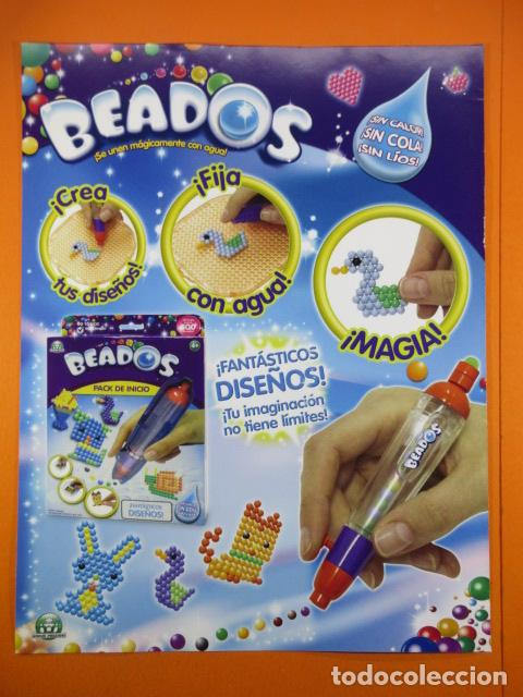 Juguetes antiguos: PUBLICIDAD 2009 - BEADOS - Foto 1