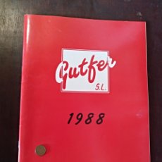 Jouets Anciens: GUTFER CATÁLOGO 1988 TRUCKS & TARIFA DE PRECIOS 32 PAGINAS. Lote 140220100