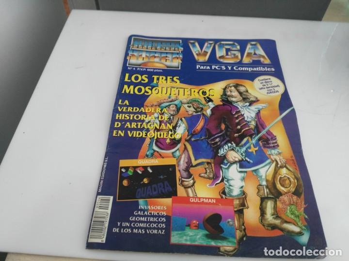 Brinquedos antigos: ANTIGUA REVISTA DE JUEGOS  VGA N&ordm; 4