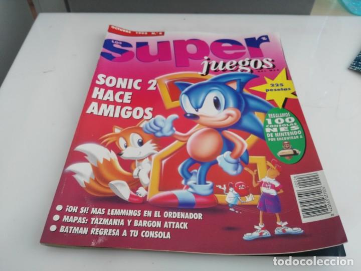 Brinquedos antigos: ANTIGUA REVISTA DE JUEGOS SUPER JUEGOS N&ordm; 6