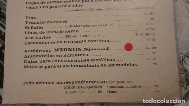 Juguetes antiguos: ANTIGUO CATALOGO MARKLIN. - Foto 3