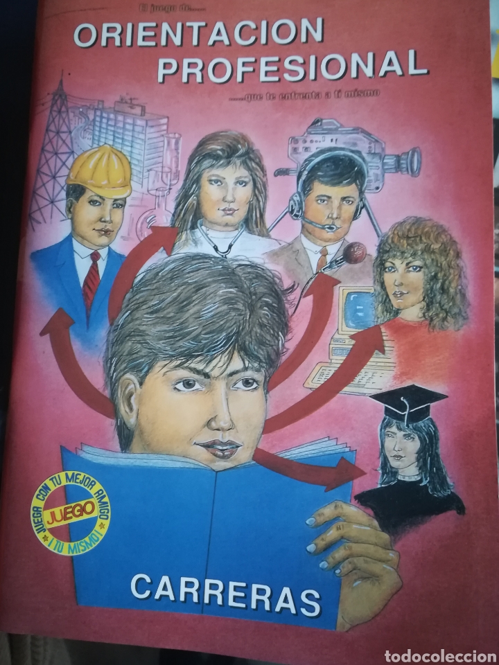 Brinquedos antigos: Carreteras el juego de.... Que te enfrenta a ti mismo. El juego de Orientaci&oacute;n profesional