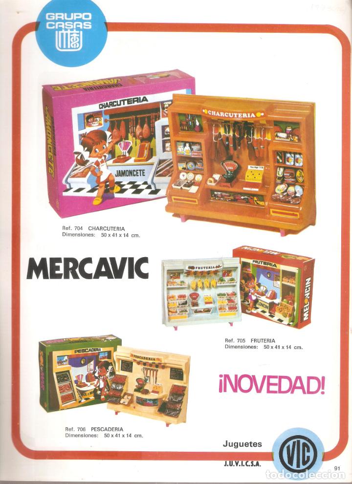 Brinquedos antigos: Juguetes Vic. Mercavic. Anuncio A&ntilde;os 80, 22 x 30 cms - Vell i Bell
