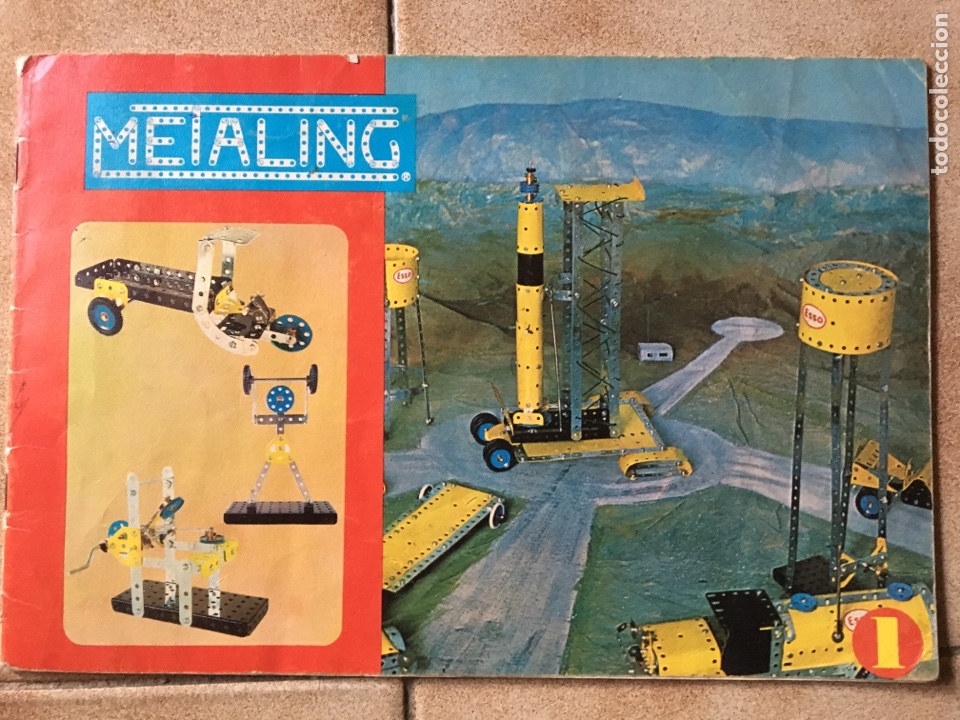 Giocattoli antichi: Metaling mecano 1 instrucciones