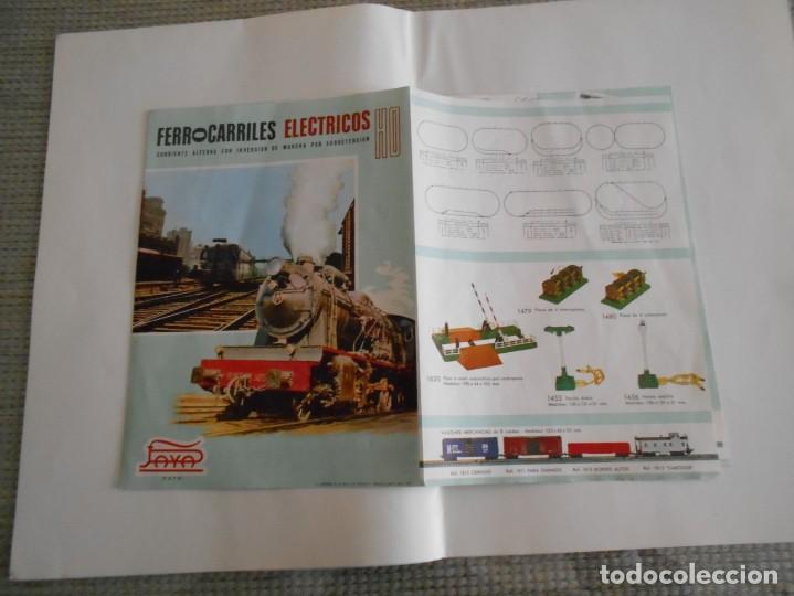 Juguetes antiguos: catalogo de juguetes de tren de paya a&ntilde;o 1971