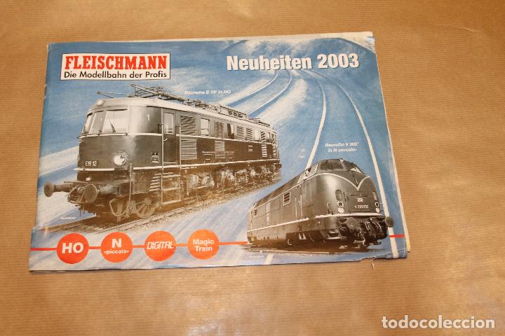 Juguetes antiguos: CATALOGO FLEISCHMANN, A&Ntilde;O 2003, ALEM&Aacute;N - Foto 1