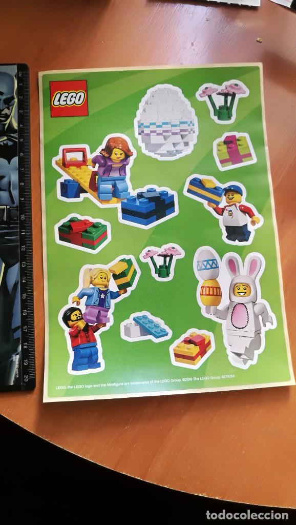 Juguetes antiguos: PEGATINAS LEGO - Foto 1