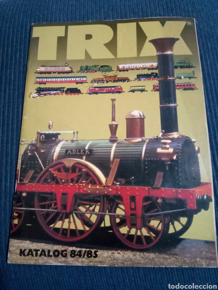 Old Toys: catalogo trenes trix 84/85