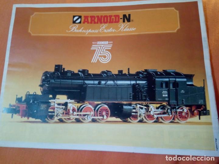 Juguetes antiguos: Catalogo trenes arnold-n 1906 1981 arnold75
