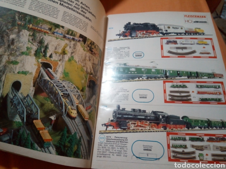 Juguetes antiguos: Catalogo trenes fleischmann 76 - Foto 3