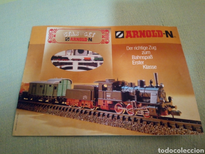 Juguetes antiguos: catalogo arnold n star set trenes