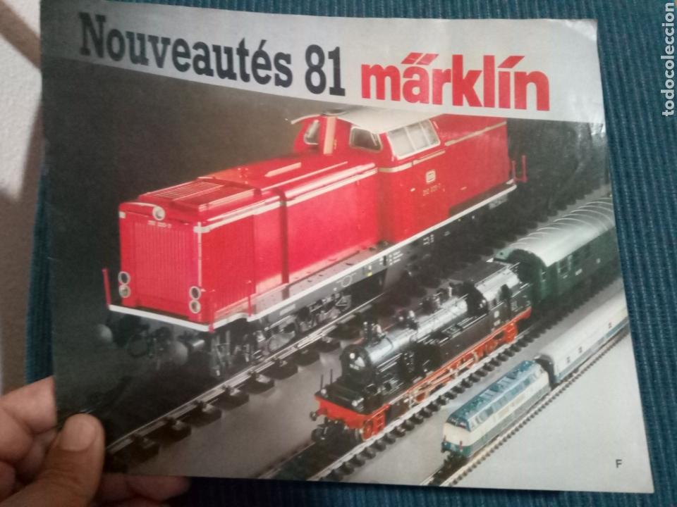 Juguetes antiguos: catalogo nouveautes 81 marklin trenes
