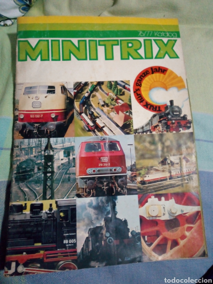 Juguetes antiguos: catalogo minitrix 76/77 trenes