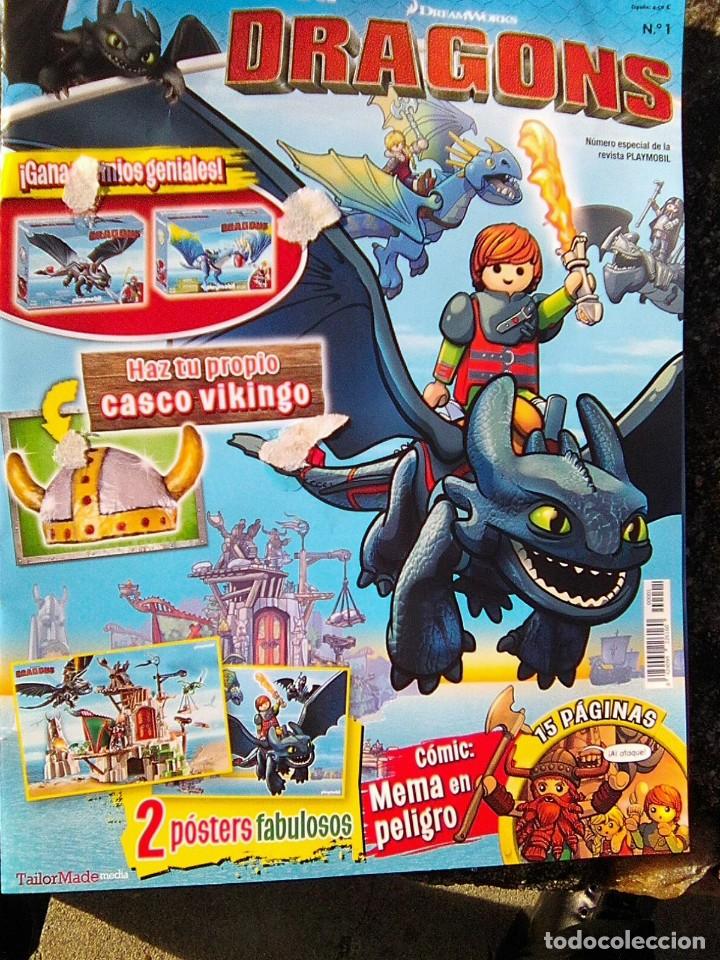 Giocattoli antichi: playmobil dragons n&ordm; 1 - revista