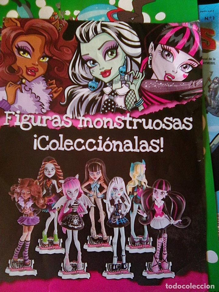 Giocattoli antichi: monster High - poster promo A4 - figuras monstruosas ,  coleccionalas