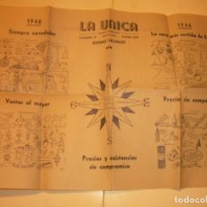 Juguetes antiguos: HISTORIA DEL JUGUETE RARO CATALOGO Y TARIFA DE PRECIOS DE PAPEL LA UNICA RUFINO LLEONART