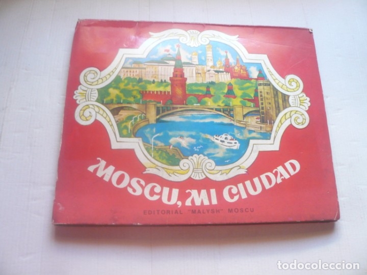 Juguetes antiguos: Mosc&uacute;, mi ciudad.Libro . - Foto 1