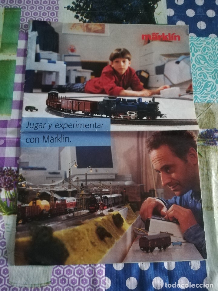 Brinquedos antigos: REVISTA DE TRENES DE JUGUETE M&Auml;RKL&Iacute;N HO (16 P&Aacute;GINAS &middot; PESO DEL ENV&Iacute;O: M&Aacute;S DE 100 GRAMOS)