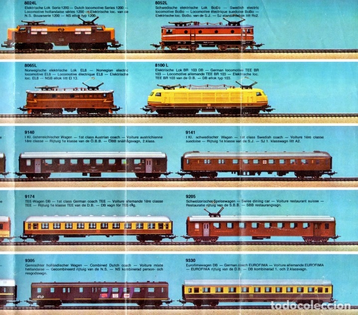 Juguetes antiguos: cat&agrave;logo LIMA 1977 HO Scale Folder - Foto 2