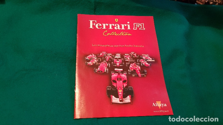 Juguetes antiguos: FERRARI F1 COLLECTION ALTAYA