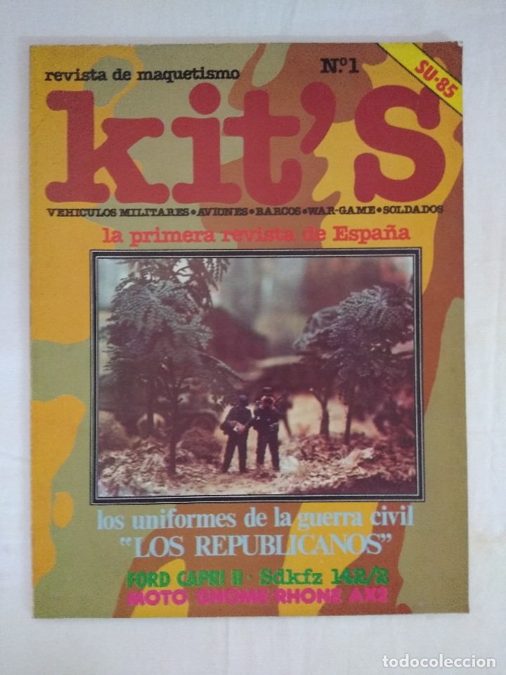 Juguetes antiguos: REVISTA DE MAQUETISMO/KIT'S N&ordm;1.