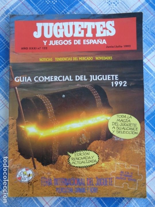 Juguetes antiguos: JUGUETES Y JUEGOS DE ESPA&Ntilde;A - N&ordm; 122 - JUNIO-JULIO 1992