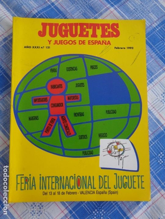 Juguetes antiguos: REVISTA CATALOGO JUGUETES Y JUEGOS DE ESPA&Ntilde;A NUMERO 121 FEBRERO 1992