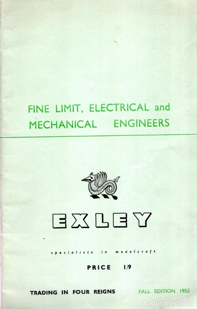 Juguetes antiguos: cat&aacute;logo EXLEY 1955 Electrical & Mechanical Engineers - en ingl&eacute;s - Foto 1