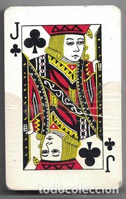 Juguetes antiguos: BARAJA DE CARTAS DE POKER CON IMPRESION SIN CENTRAR - BARAJACARTAS-284