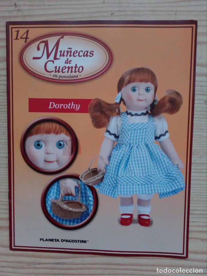 Juguetes antiguos: Fasciculo Mu&ntilde;ecas De Cuento En Porcelana - 14 Dorothy