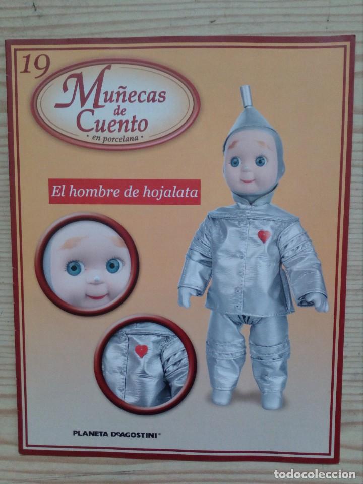 Juguetes antiguos: Fasciculo Mu&ntilde;ecas De Cuento En Porcelana - 19 El Hombre De Hojalata