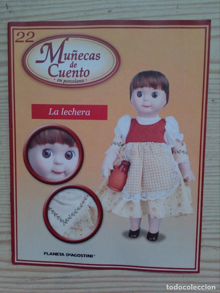Juguetes antiguos: Fasciculo Mu&ntilde;ecas De Cuento En Porcelana - 22 La Lechera