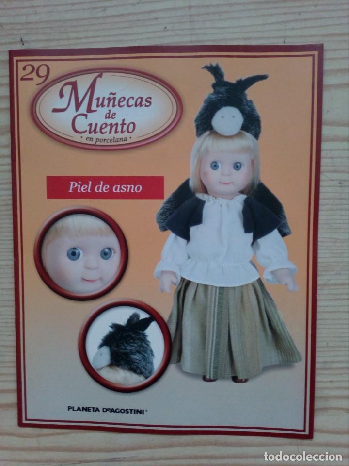 Juguetes antiguos: Fasciculo Mu&ntilde;ecas De Cuento En Porcelana - 29 Piel De Asno
