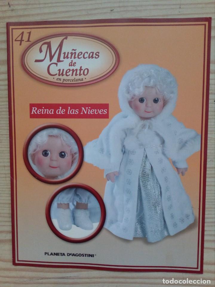 Juguetes antiguos: Fasciculo Mu&ntilde;ecas De Cuento En Porcelana - 41 Reina De Las Nieves