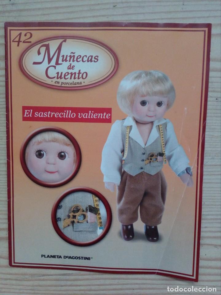 Juguetes antiguos: Fasciculo Mu&ntilde;ecas De Cuento En Porcelana - 42 El Sastrecillo Valiente