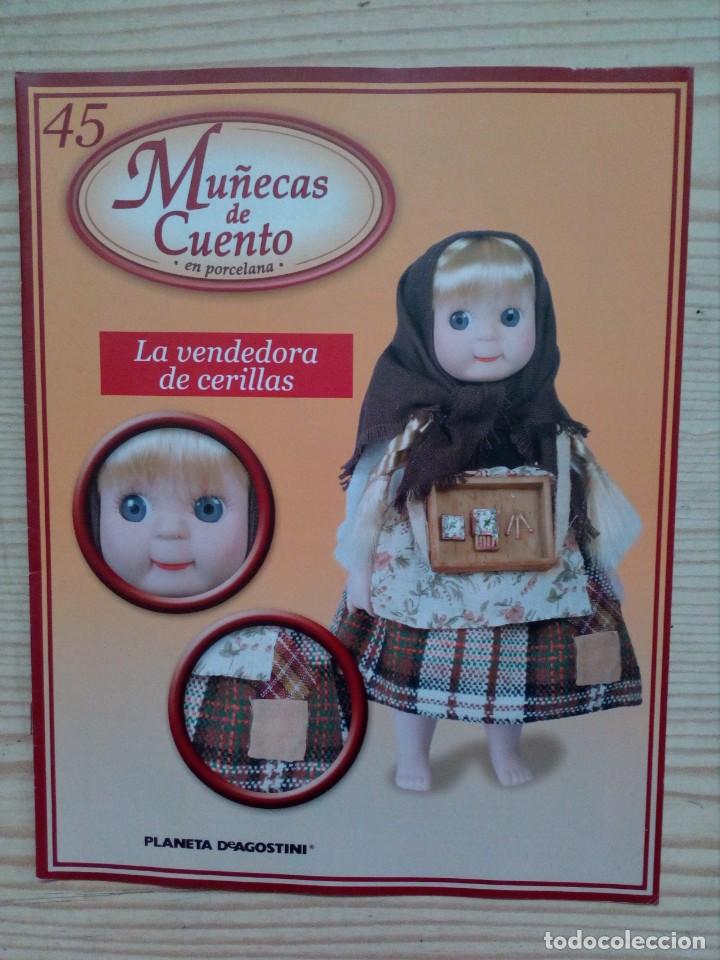 Juguetes antiguos: Fasciculo Mu&ntilde;ecas De Cuento En Porcelana - 45 La Vendedora De Cerillos