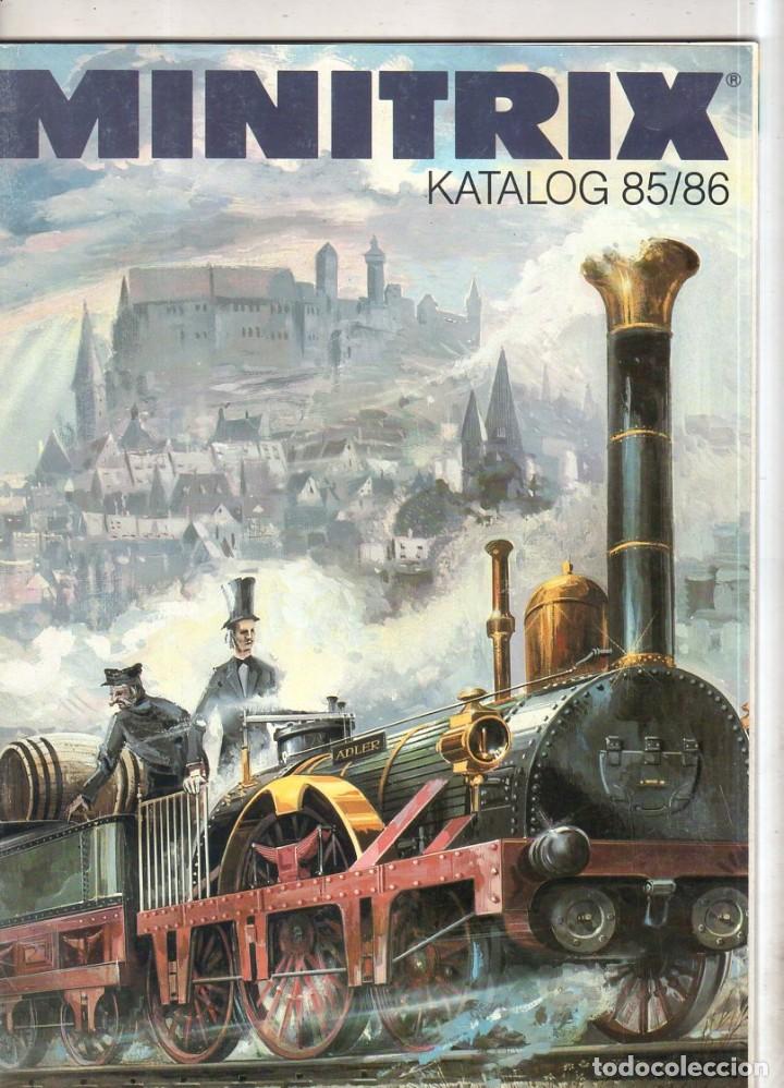 Juguetes antiguos: MINITRIX. KATALOG 85/86. - Foto 1