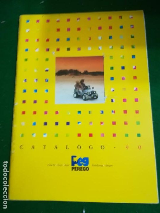Juguetes antiguos: CAT&Aacute;LOGO PEG PEREGO 1990 - Foto 1