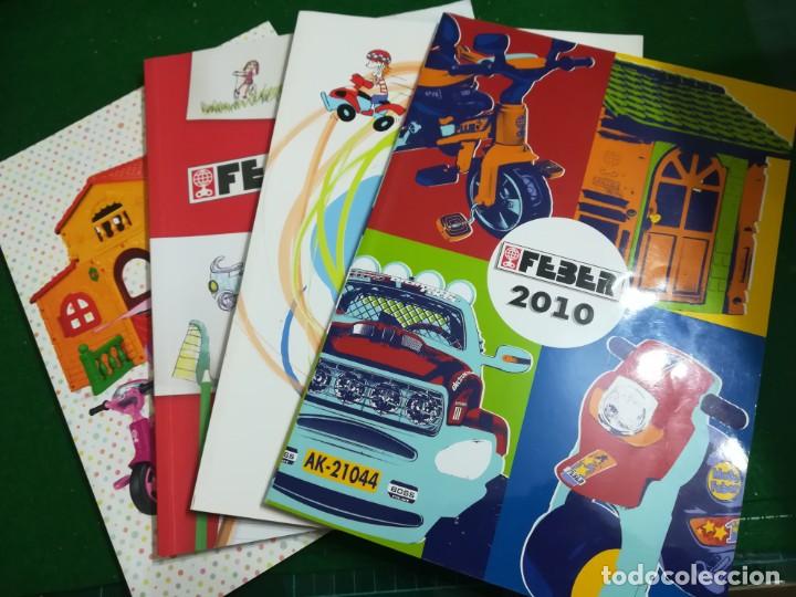 Jouets Anciens: LOTE CAT&Aacute;LOGOS FEBER 2010 - 2011 - 2012 - 2013