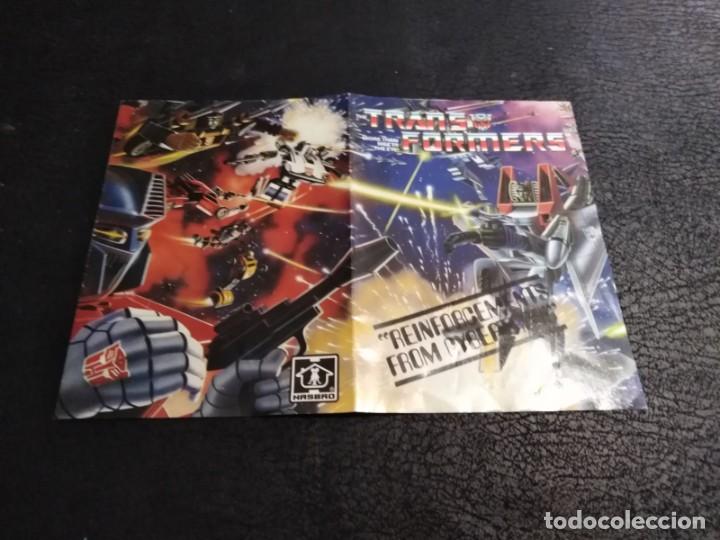 Juguetes antiguos: Folleto Transformers Hasbro 1984 - Foto 1