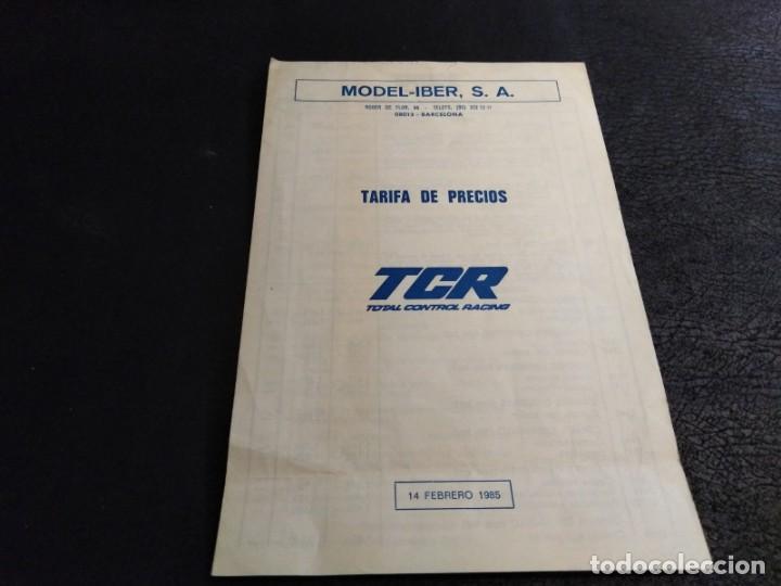 Juguetes antiguos: Tarifa TCR Iber Model 1985 - Foto 1