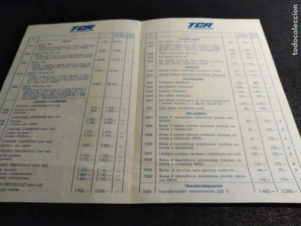 Juguetes antiguos: Tarifa TCR Iber Model 1985 - Foto 2